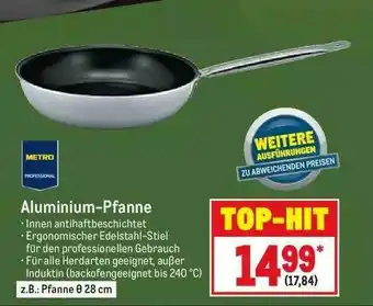 METRO Aluminium-pfanne Angebot