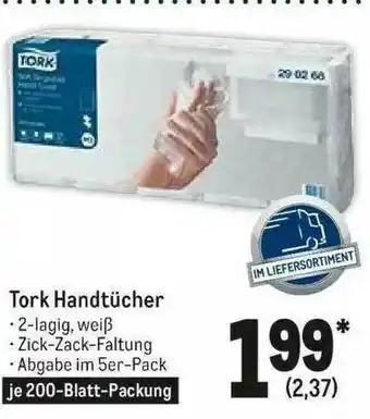 METRO Tork Handtücher Angebot