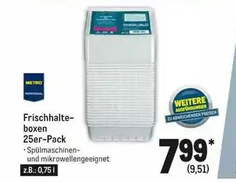 METRO Frischhalteboxen 25er Pack Angebot