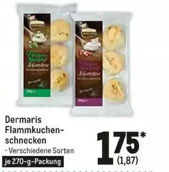 METRO Dermaris Flammkuchen Schnecken Angebot