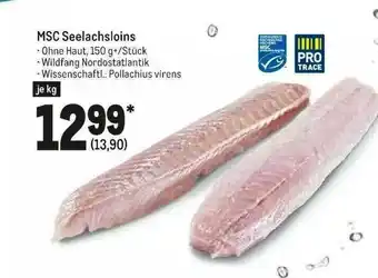 METRO Protrace Msc Seelachsloins Angebot