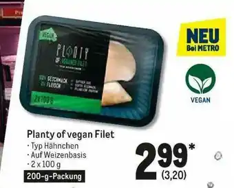 METRO Planty Of Vegan Filet Angebot