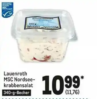 METRO Lauenroth Msc Nordsee Krabbensalat Angebot