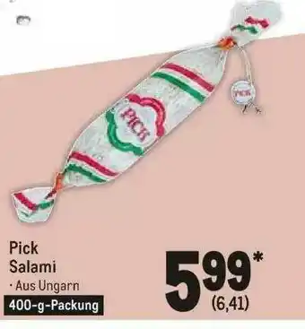 METRO Pick Salami Angebot