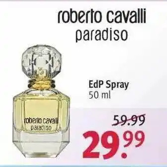 Rossmann Roberto Cavalli Paradiso Edp Spray Angebot