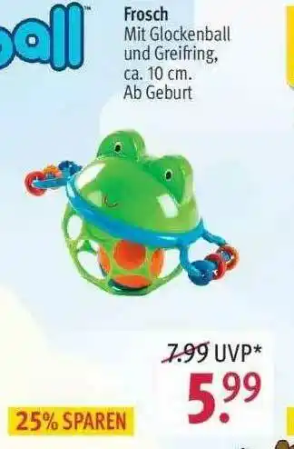 Rossmann Frosch Angebot