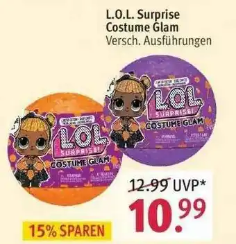 Rossmann L.o.l. Surprise Costume Glam Angebot