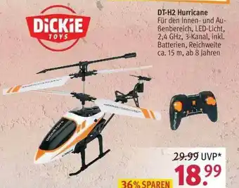 Rossmann Dickie Toys DT-H2 Hurricane Angebot