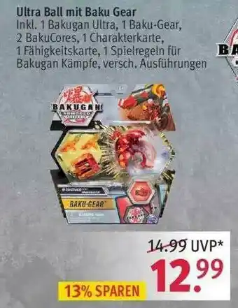 Rossmann Ultra Ball Mit Baku Gear Angebot