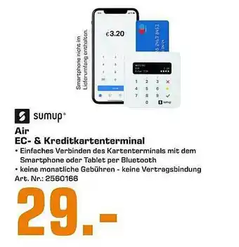 Saturn Sumup Air Ec-& Kreditkartenterminal Angebot