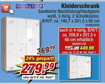 Poco Kleiderschrank Angebot