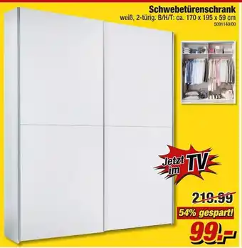 Poco Schwebetürenschrank Angebot