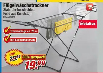 Poco Metaltex flügelwäschetrockner Angebot