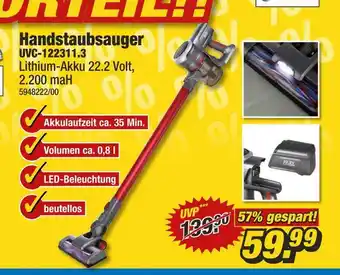 Poco Sauber handstaubsauger uvc-122311.3 Angebot