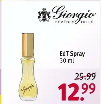 Rossmann Giorgio beverly hills edt spray Angebot