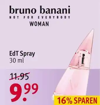 Rossmann Bruno banani edt spray Angebot