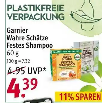 Rossmann Garnier wahre schätze festes shampoo Angebot