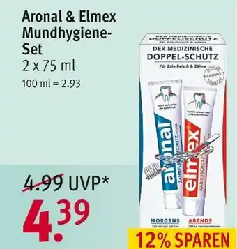 Rossmann Aronal & elmex mundhygiene-set Angebot