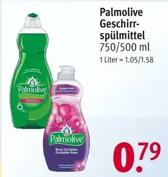 Rossmann Palmolive geschirrspülmittel Angebot