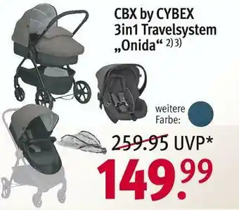 Rossmann Cybex cbx  3in1 travelsystem „onida“ Angebot