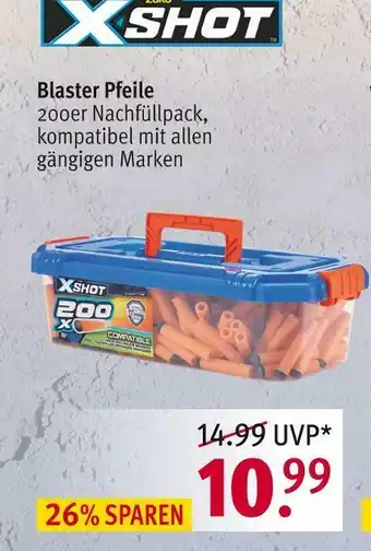 Rossmann Xshot blaster pfeile Angebot