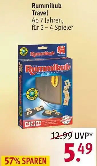 Rossmann Jumbo rummikub travel Angebot