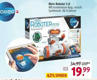 Rossmann Galileo mein roboter 5.0 Angebot