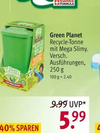 Rossmann Slimy green planet Angebot