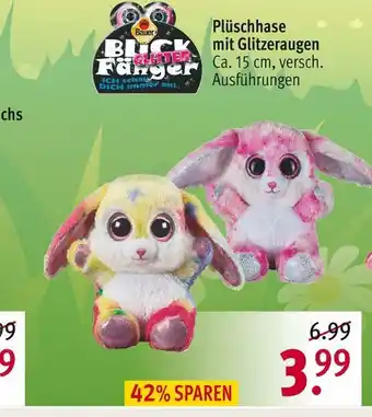 Rossmann Fisher price plüschhase mit glitzeraugen Angebot