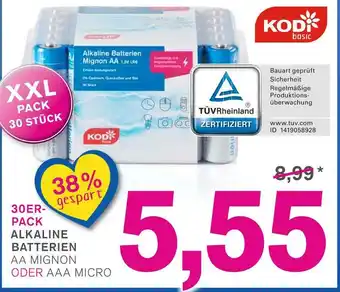 KODi Kodi basic alkaline batterien Angebot