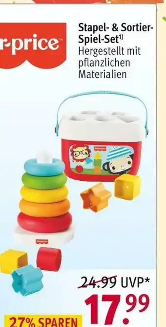 Rossmann Fisher-price stapel- & sortier-spiel-set Angebot