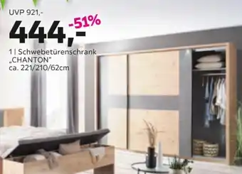 Mömax Schwebetürenschrank „CHANTON" Angebot