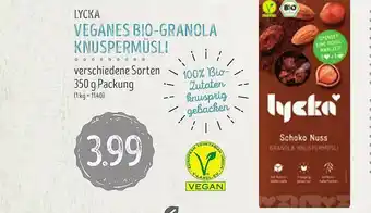 Edeka Struve Lycka Veganes Bio-granola Knuspermüsli Angebot