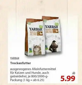 basic Yarrah Trockenfutter Angebot