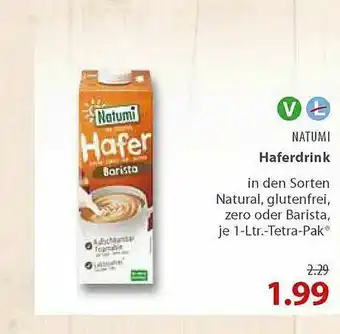 basic Natumi Haferdrink Angebot