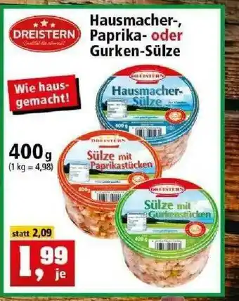 Thomas Philipps Dreistern Hausmacher, Paprika Oder Paprika Oder Gurken-sulze Angebot