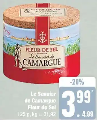 Edeka Le Saunier de Camargue Fleur de Sel 125 g Angebot