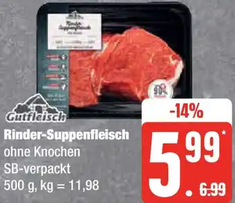 Edeka Gutfleisch Rinder-Suppenfleisch 500 g Angebot