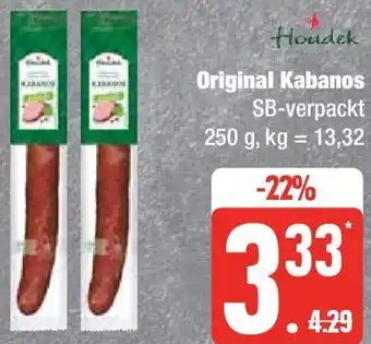 Edeka Houdek Original Kabanos 250 g Angebot