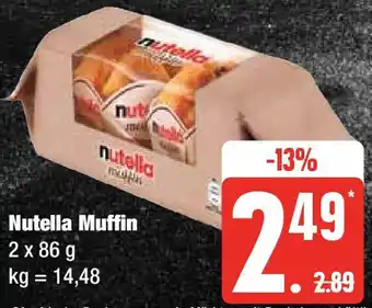 Edeka Nutella Muffin 2x86 g Angebot