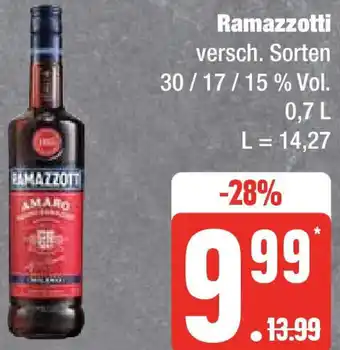 Edeka Ramazzotti 0,7 L Angebot