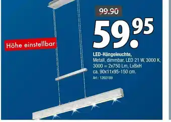 Zurbrüggen Led-hängeleuchte Angebot