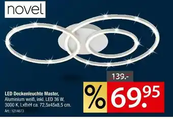 Zurbrüggen Novel led deckenleuchte master Angebot