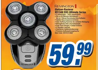 K+B Expert Remington Glatzen Rasierer XR1500 RX5 Ultimate Series Angebot