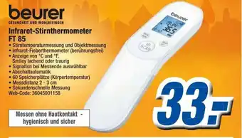 K+B Expert Beurer Infrarot Stirnthermometer FT 85 Angebot