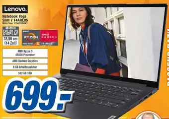 K+B Expert Lenovo Notebook Yoga Slim 7 14ARE05 Angebot