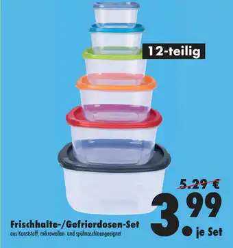 Mäc Geiz Frischhalte/Gefrierdosen Set Angebot