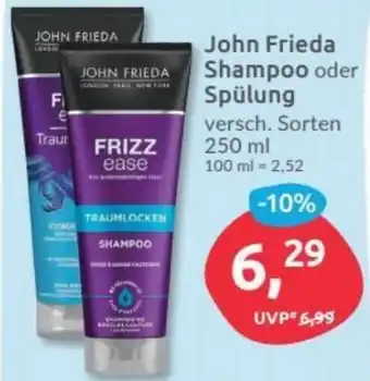 Budni John Frieda Shampoo oder Spülung 250ml Angebot