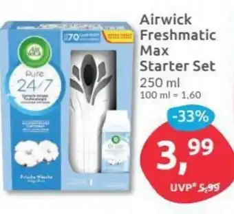 Budni Airwick Freshmatic Max Starter Set 250ml Angebot