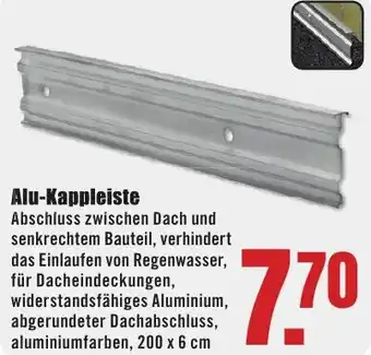 B1 Discount Baumarkt Alu-Kappleiste Angebot